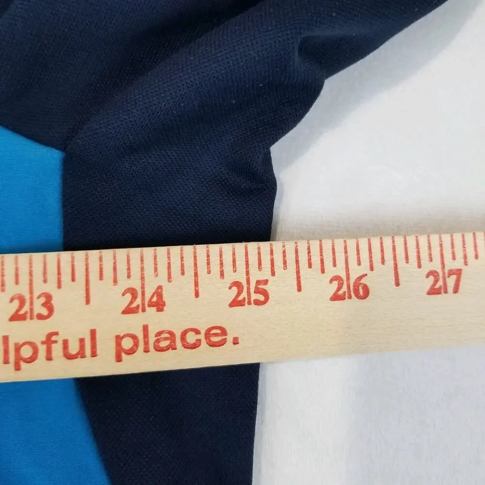 Lululemon x Mr Porter Mens XXL 2XL Division 1/2 Zip Pullover Blue M3AR5S - Picture 6 of 8